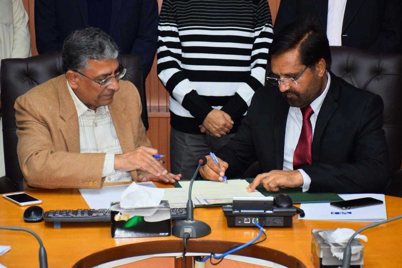 Signing Major Agreements